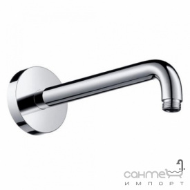 Настенный кронштейн для верхнего душа Hansgrohe 241 мм 27409820 никель