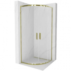 Душевая кабина MEXEN RIO 1900х800 полукруглая, стекло 6 мм, без подонна (MEX-863-080-080-50-00)