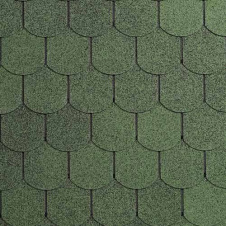 Бітумна черепиця Superglass Biber (03) Amazon Green