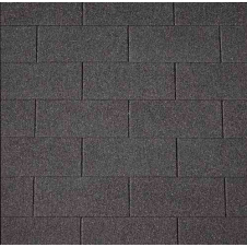 Бітумна черепиця Number One 3Tab (01) Black