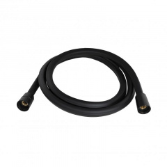 Душевой шланг Qtap Hadice 1,6 м, черный матовый (QTHADPVCSQ160B) Чернігів