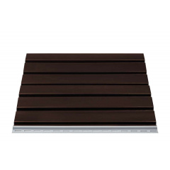 Панель ASKO NEO коричнева без перфорації 3,5х0,305м Ніжин