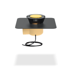 Покрівельна воронка з поліуретану SitaTrendy кутова з ПВХ-фартухом та системою обігріву (діаметр 110 мм) Боярка