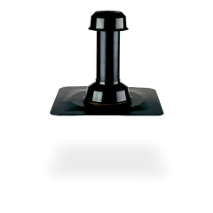 Аератор SitaVent з поліуретану, утеплений, з ввареним з'єднувальним ПВХ фартухом, дощовідводом, ущільнюючим кільцем і ковпачком DN 100, висота 400 мм. Бердянск