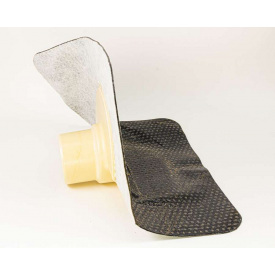 Парапетна воронка з поліуретану SitaEasy Go з бітумним фартухом та галтелью (діаметр 75 мм)