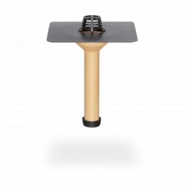 Ремонтна воронка з поліуретану SitaSani 90 з ПВХ фартухом, (діаметр 98-107), висотою 550 мм