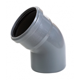 Коліно каналізаційне ПП Profil 110/45°