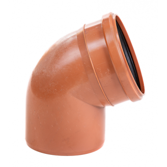 Коліно каналізаційне зовнішнє Profil 110/67° SN8