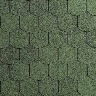 Битумная черепица Superglass Biber (03) Amazon Green