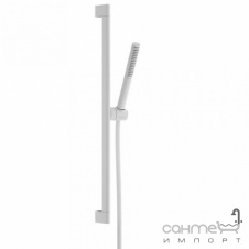 Душевой гарнитур Hansgrohe Pulsify E 100 1jet EcoSmart+ Unica 65 24373700 матовый белый