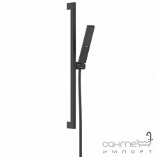 Душевой гарнитур Hansgrohe Pulsify E 100 1jet EcoSmart+ Unica 65 24371670 матовый черный