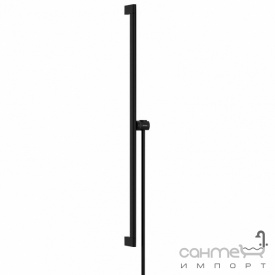 Штанга для душа с душевым шлангом Hansgrohe Unica S Puro 900 EasySlide 24405670 матовый черный