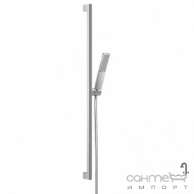 Душевой гарнитур Hansgrohe Pulsify E 100 1jet EcoSmart+ Unica 90 24381000 хром