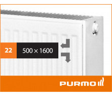 Стальной панельный радиатор PURMO Compact 22 500x 1600