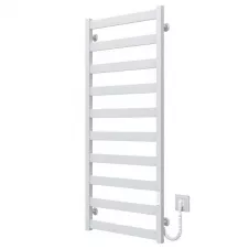 Полотенцесушитель электрический Deffi Harmony П10 1200х500 крашеная сталь, белый, WD04