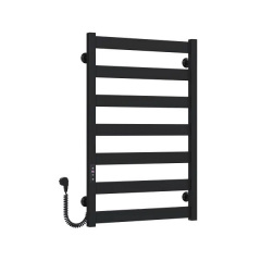 Полотенцесушитель электрический Deffi Harmony П7 800х500 крашеная сталь, черный, JD04 Полтава