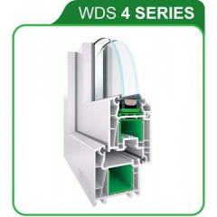 Металлопластиковое окно WDS 404 Петрове