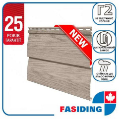 Панель виниловая FaSiding WoodHouse "Дуб мореной" 0.75 кв.м. Петрово