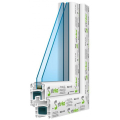Металлопластиковые окна Steko R 300 Silver Star Генічеськ