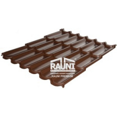 Металлочерепица Rauni Premium (Рауны Премиум) Орехов
