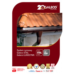 Водосточная система GALECO LUXOCYNK (Галеко Люксоцинк) Кропива