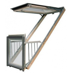 Мансардное окно-балкон Факро (FAKRO) FGH-P2 V Galeria CD 78x255 cм Акимовка