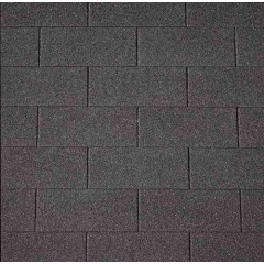 Битумная черепица Number One 3Tab (01) Black Енергодар