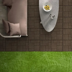 Декоративное покрытие Multy Home Mosaic, рифленое, 30х30см, коричневый, уп.6 шт. Братское