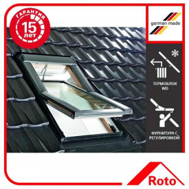 Мансардне вікно Designo WDT R69 P H N WD AL 05/09 E