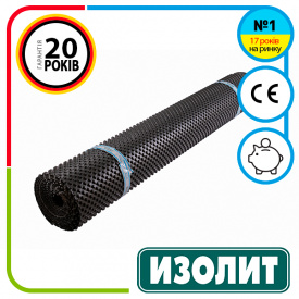 Шиповидная геомембрана Изолит COTTAGE (1.5х20м)