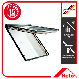 Окно мансардное Designo WDF R89P H N WD AL 09/16