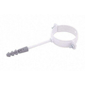 Кронштейн трубы Profil металл. L220 90 белый