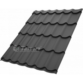 Металлочерепица "Классика" Тайл 1200х350х28