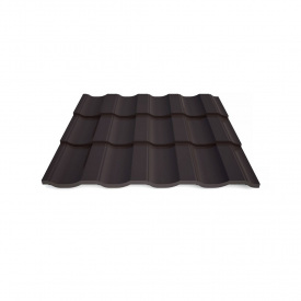 Металлочерепица Верона 0,45 RAL 3005m Арт.201077-3005 201077, Термастил, МИП, 30 м.кв. (при заказе менее 30