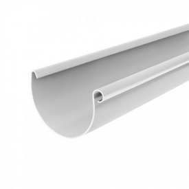 Желоб водосточной системы Бриза (Bryza) 125 мм белый