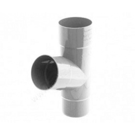 Тройник водосточной системы Бриза (Bryza) 90/90/90 мм белый