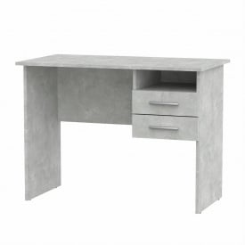 Стол письмовий Компаніт Школяр 1000х545х736 мм дсп сірий ателє-бетон