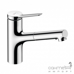 Смеситель для кухни с вытяжным изливом Hansgrohe Zesis M33 KM 150 2j 74820000 хром Київ