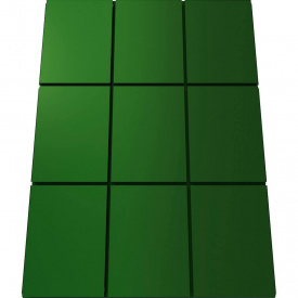 Стандартные кассеты Классик 0,521x0,312 206001-6002, Листяно-зелений