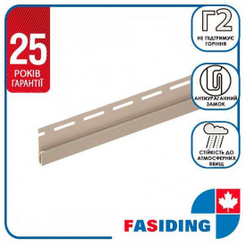 Планка FaSiding "финишна" "Какао" Т-14. 3.66м