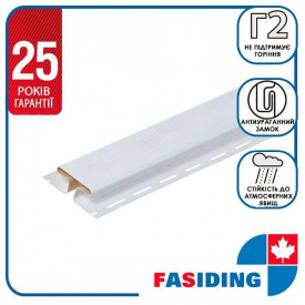 Планка FaSiding "соединительная" "Хлопок" Т-18. 3.05м