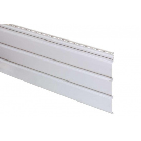 Софит Айдахо белый без перфорации 3,0м, 0,90м2.