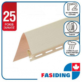 Планка FaSiding "белеоконная" "Мимоза" Т-17. 3.05м