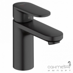 Смеситель для раковины с донным клапаном Hansgrohe Vernis Blend Single 100 CoolStart 71589670 матовый черный Тернопіль