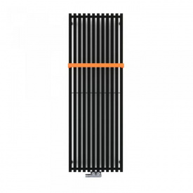 Дизайнерский радиатор Terma Triga 1700x480 вертикальный черный матовый