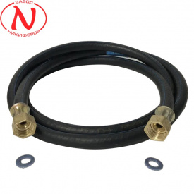Шланг газовий гумовий армований 3 м чорний, Україна