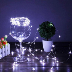 Гирлянда Нить Led 100 проволока 10 м Белый 1 режим USB + батарейка Decorative Light 218-21528273 Володарск-Волынский