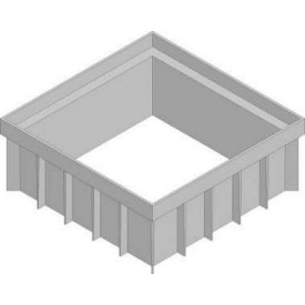 Верхняя часть для точечного дренажа HAURATON Recyfix Point 30/30 (300х120х300) с PР высотой 120мм.