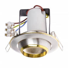 Поворотный точечный светильник Brille 60W RO-39 Хром 161288