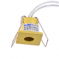 Маленький точечный светильник Brille 20W HDL-DJ 13 Золотистый 163825